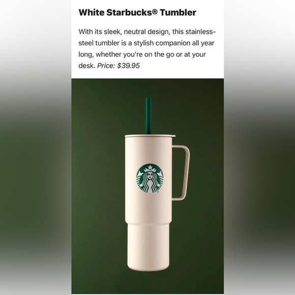 Starbucks x Miir Collab Tumbler - Picture 2 of 8